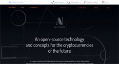 Desktop Screenshot of cryptonote.org
